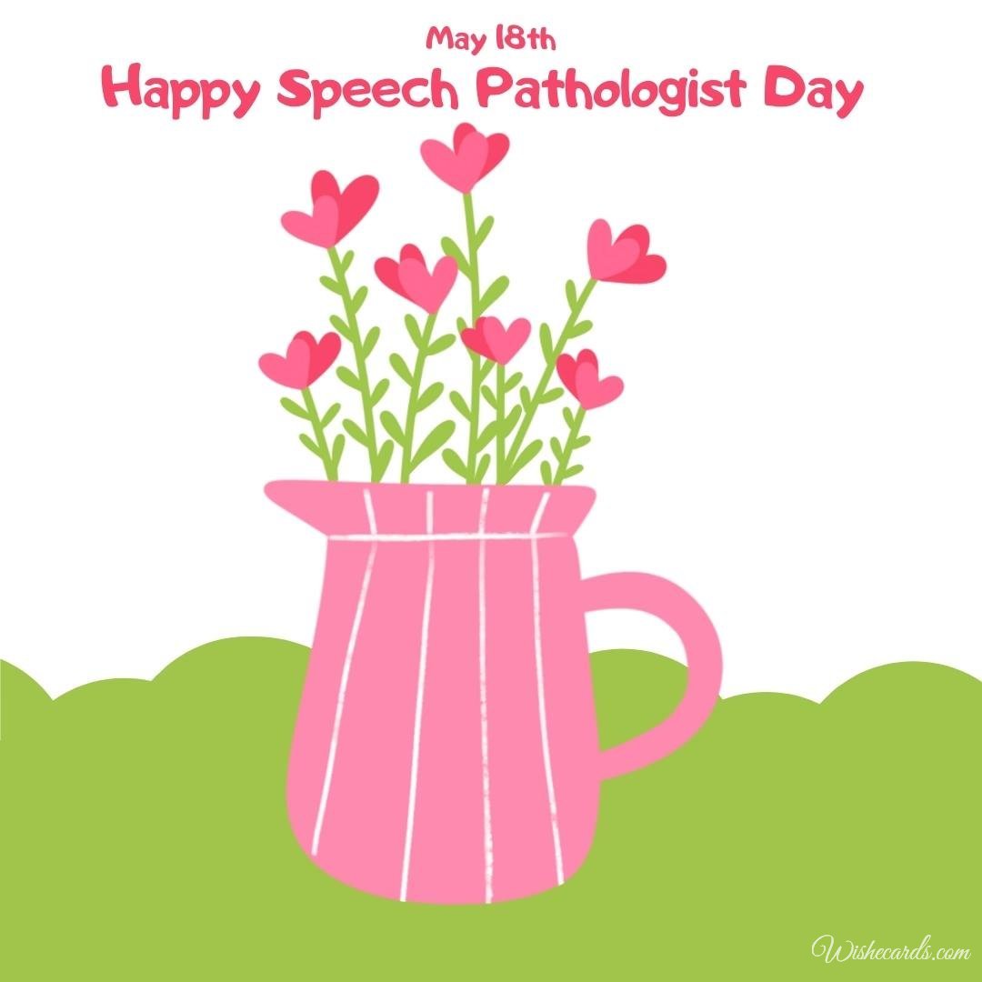 Romantic National Speech Pathologist Day Picture