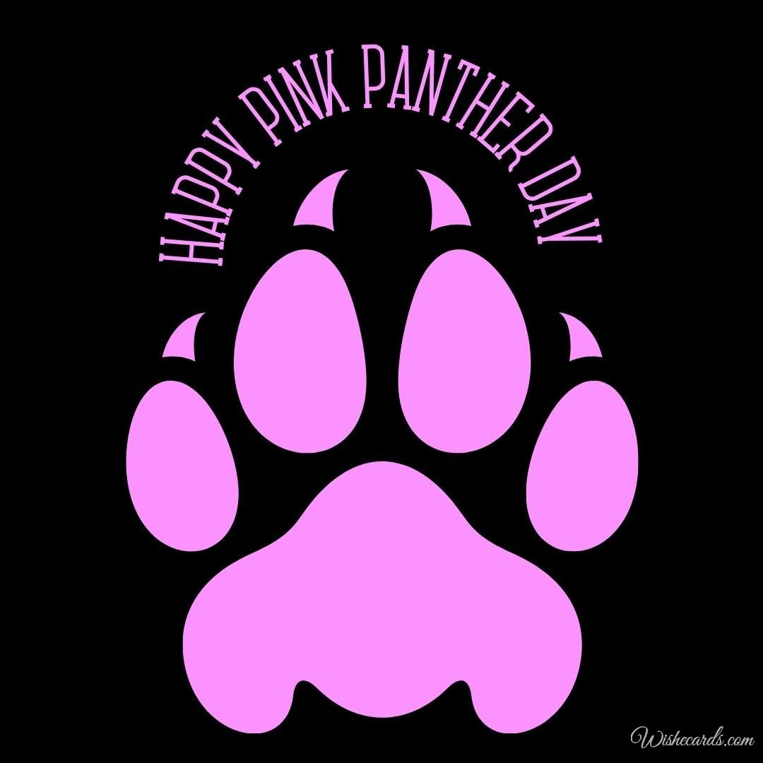 Romantic Pink Panther Day Picture