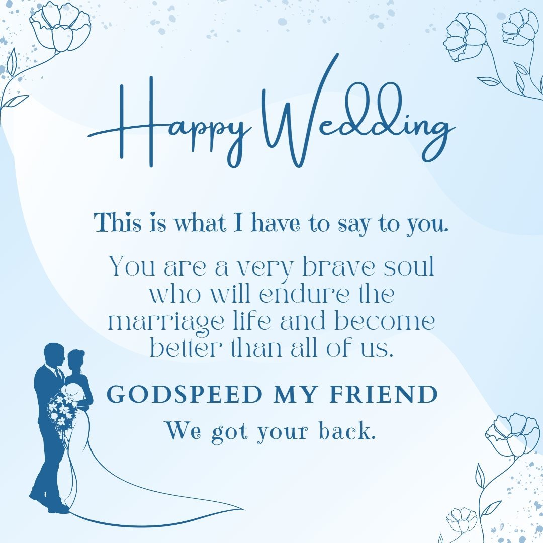 Romantic Wedding Ecard For Groom With Text