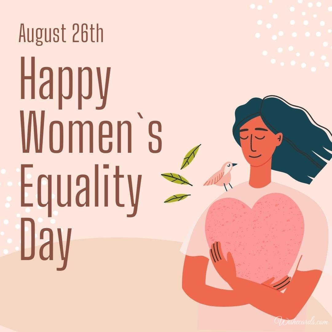 Romantic Women`s Equality Day Picture