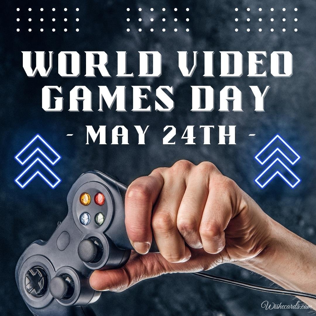 Romantic World Video Games Day Picture