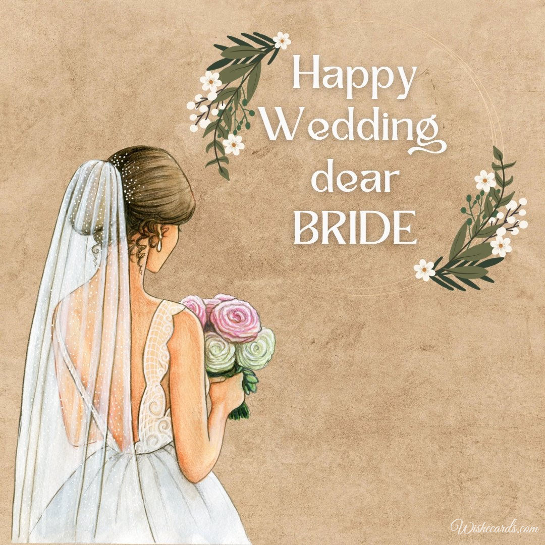 Wedding Card For Bride