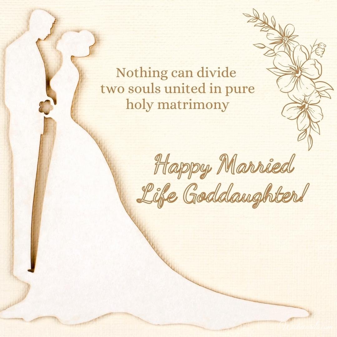 Wedding Card For Goddaughter