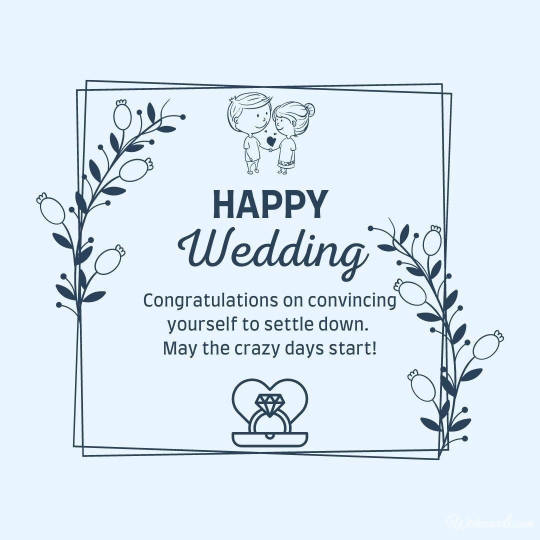 Wedding Image For Groom With Text