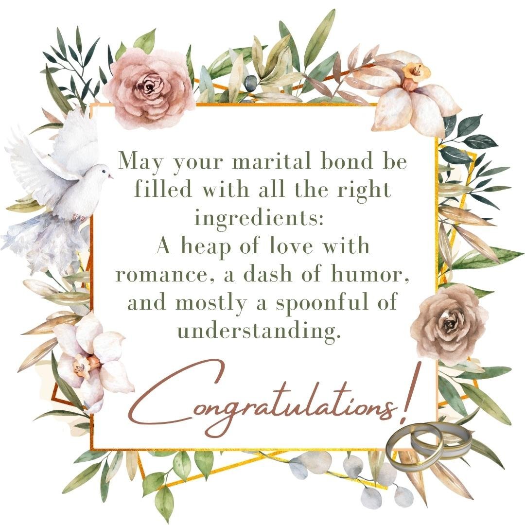 Wedding Image With Text