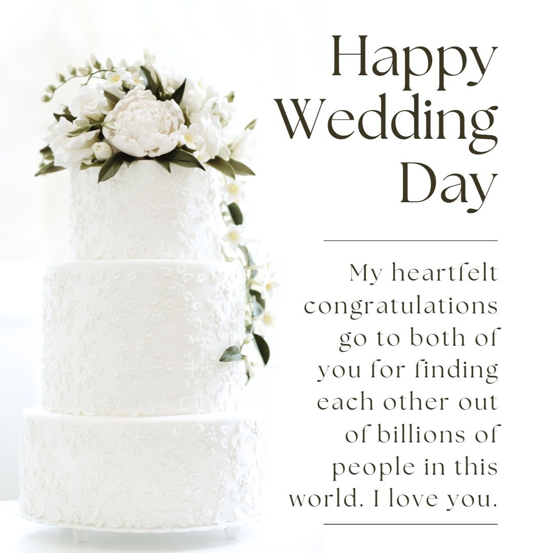 Wedding Picture For Parents With Text