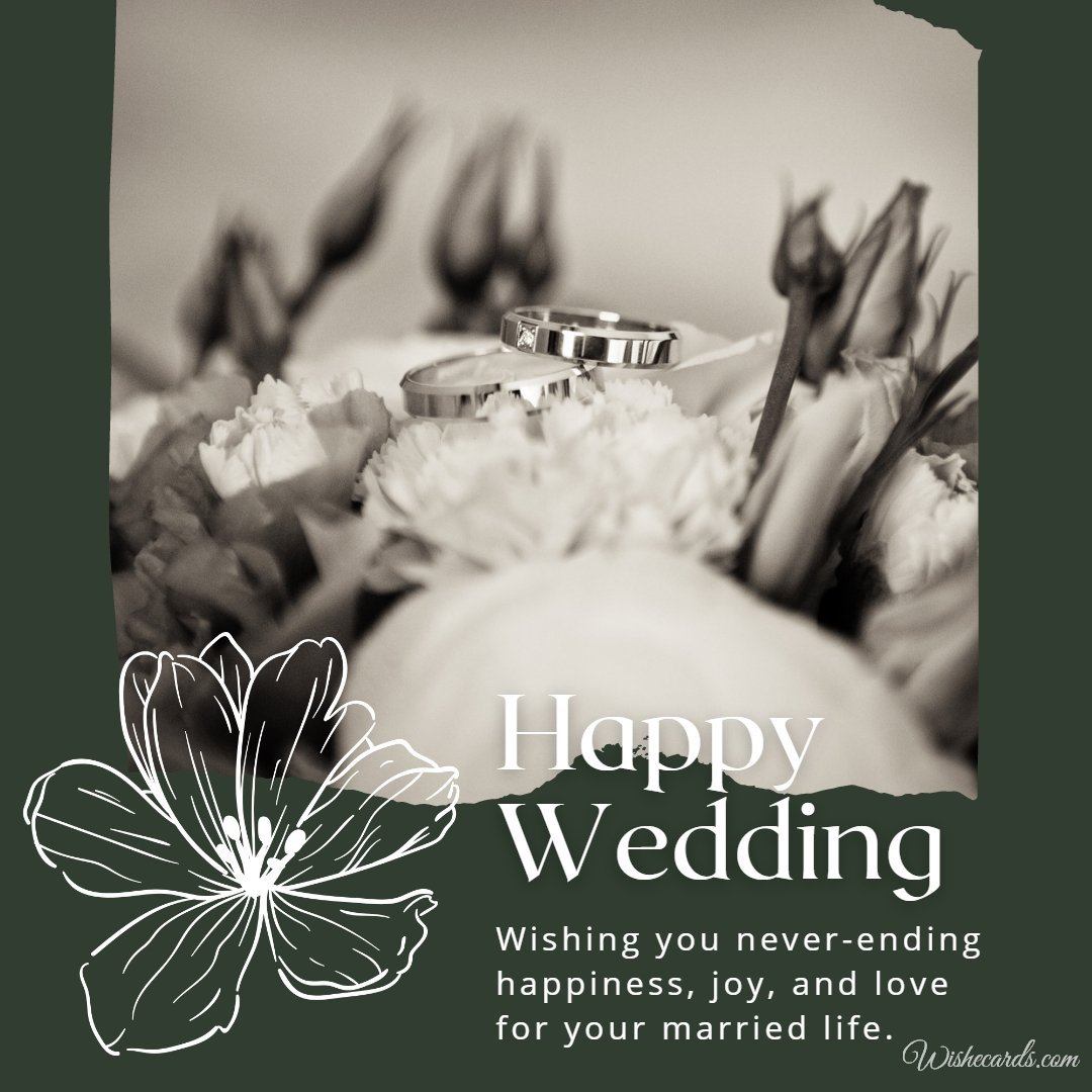 Wedding Wishes Ecard