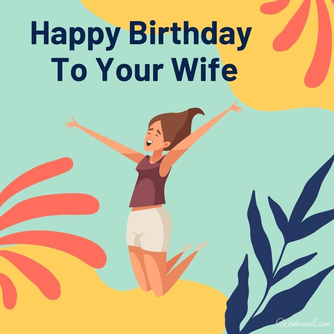 Wife Birthday Card For Brother