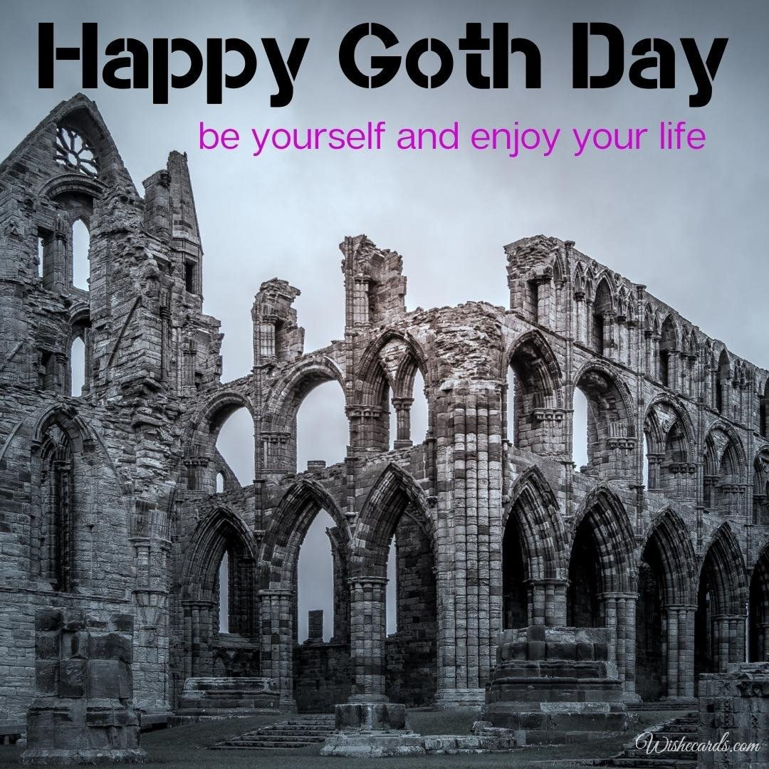 World Goth Day Card