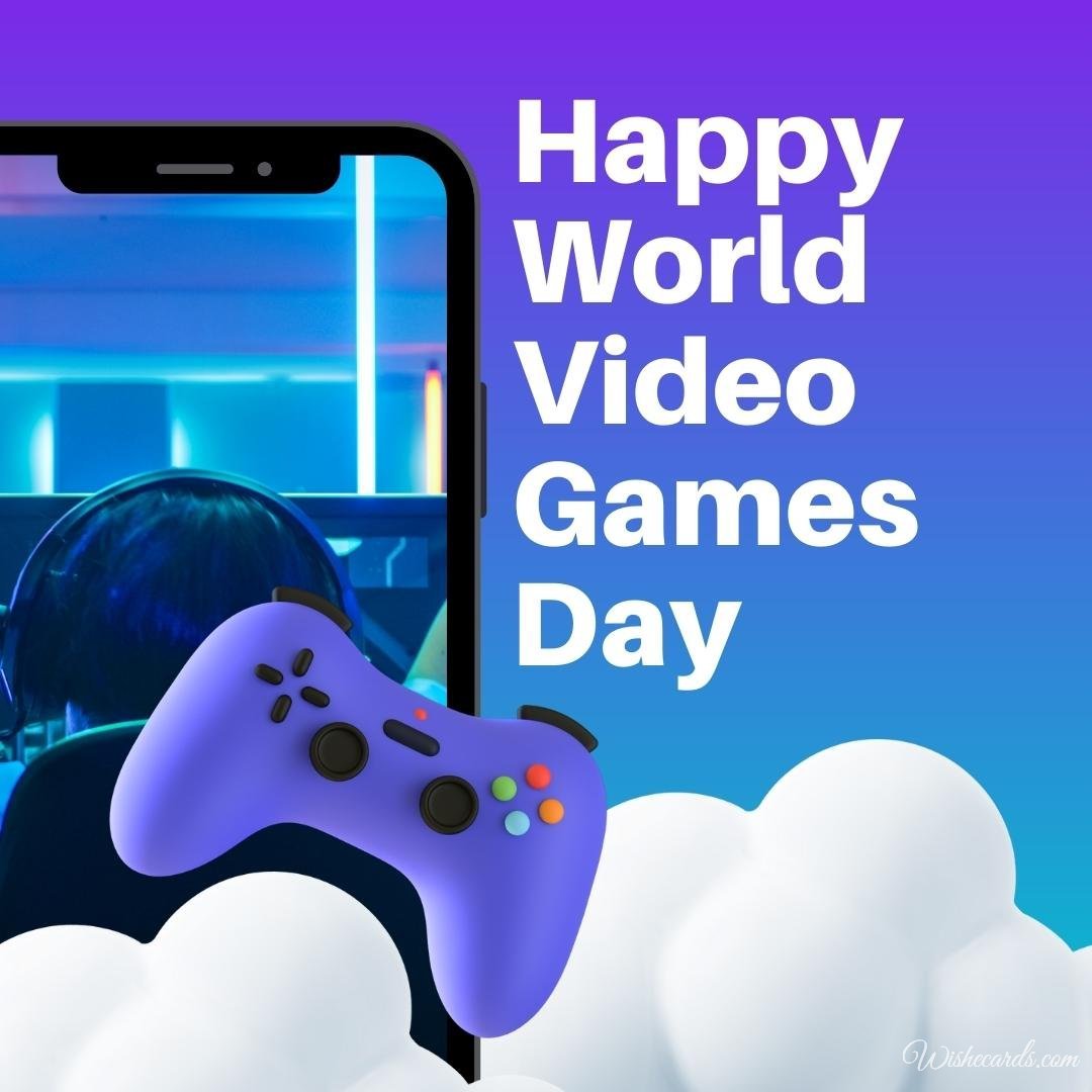 World Video Games Day Ecard